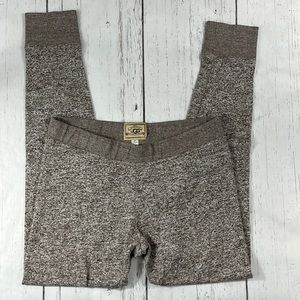 UGG Australia Heathered Brown Pull On Lounge Jogger Pants Women’s Size Medium